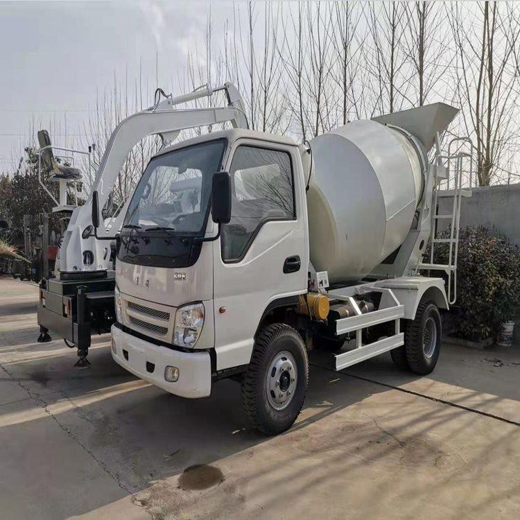 东风小型搅拌车 3方4方水泥搅拌运输车 小型水泥罐车